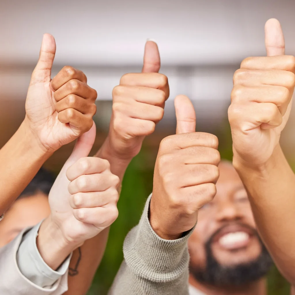 group of people happy by government provide incentive on solar panel system