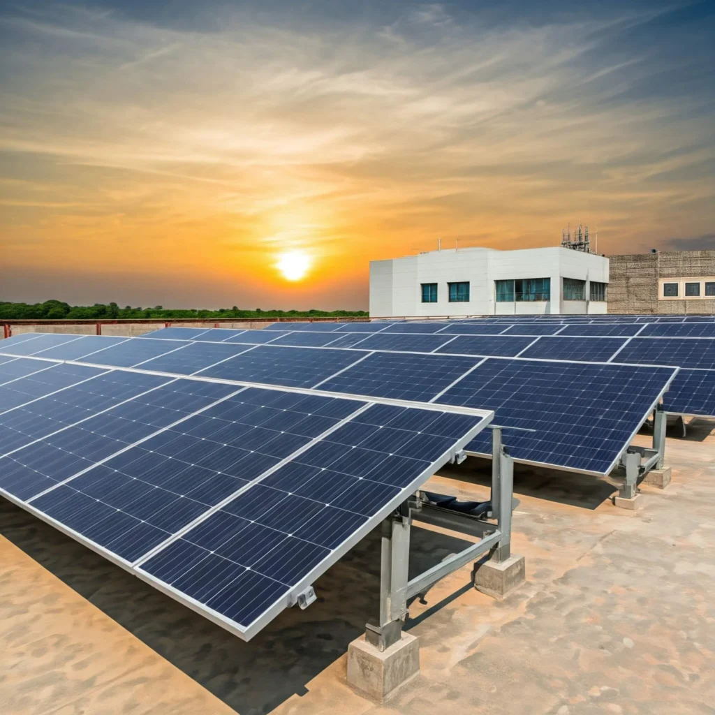 Commercial Solar Panel System Installation