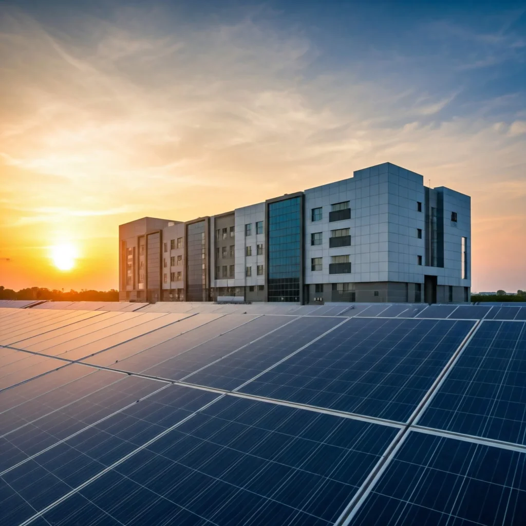 Commercial Solar Panel System Installation