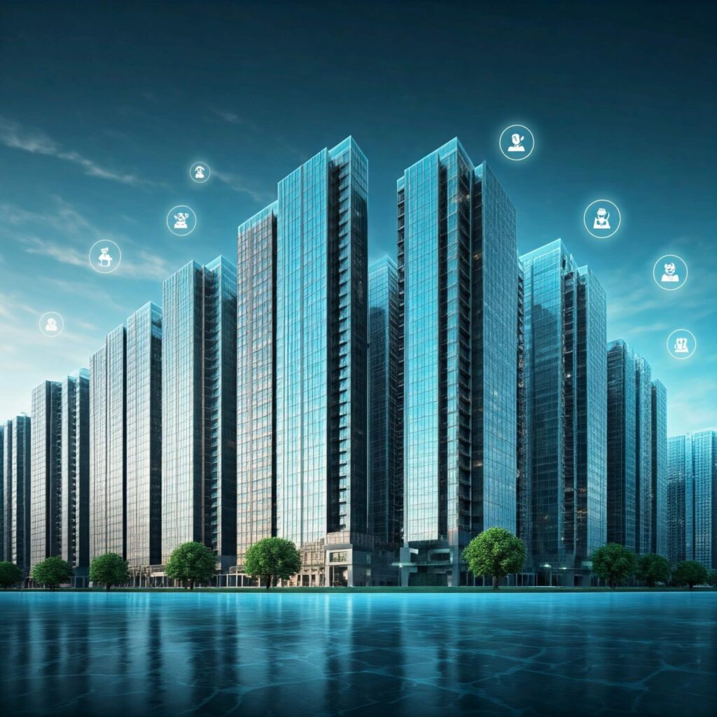 commercial buildings