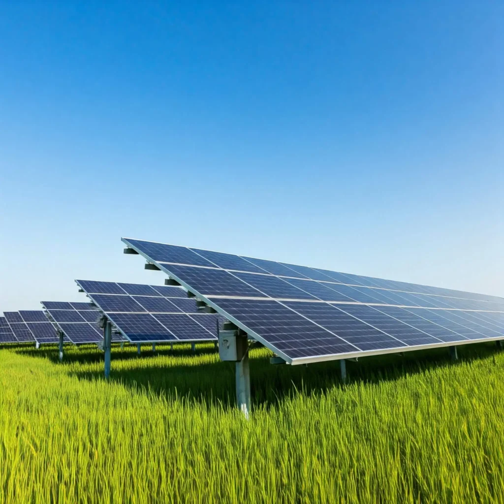 ground mounted solar panel system